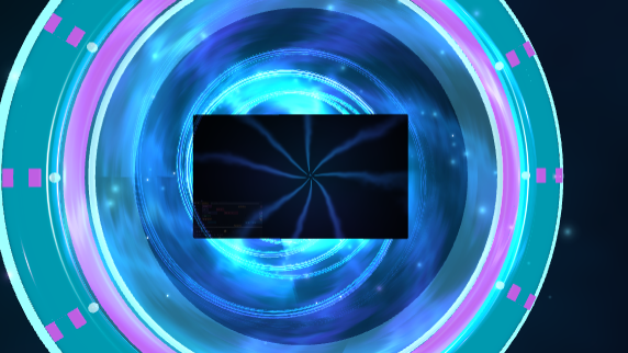 Portal Wormhole scene